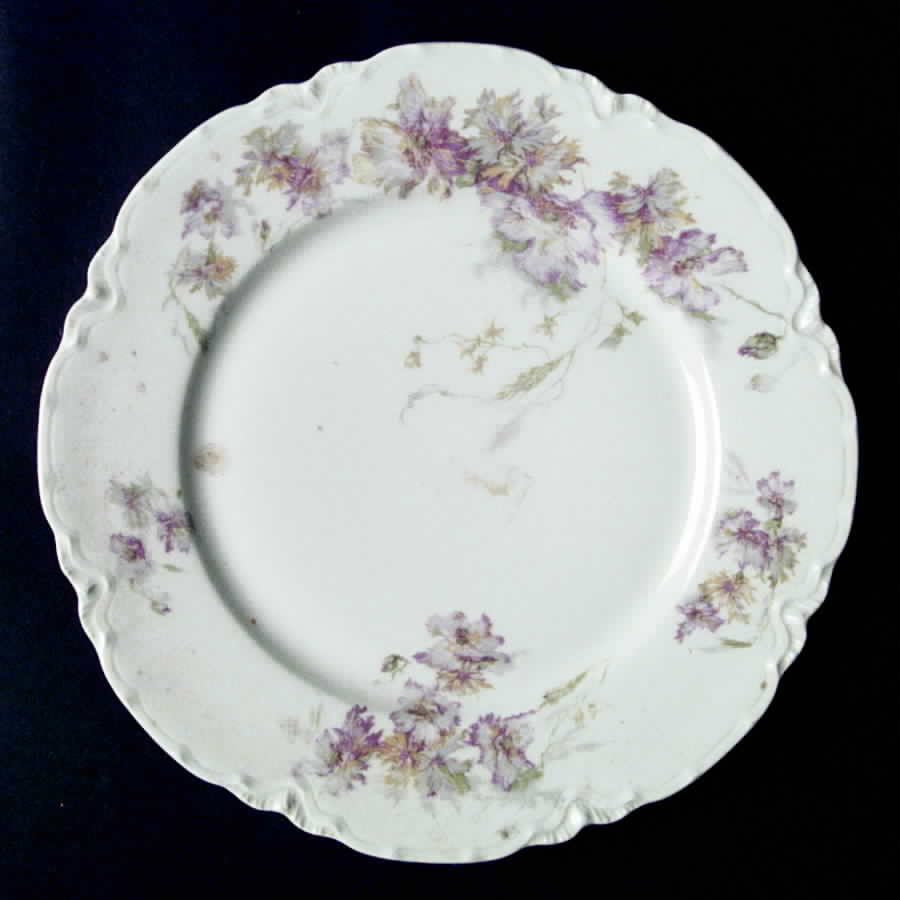 Schleiger 656c Dinner Plate by Haviland-1