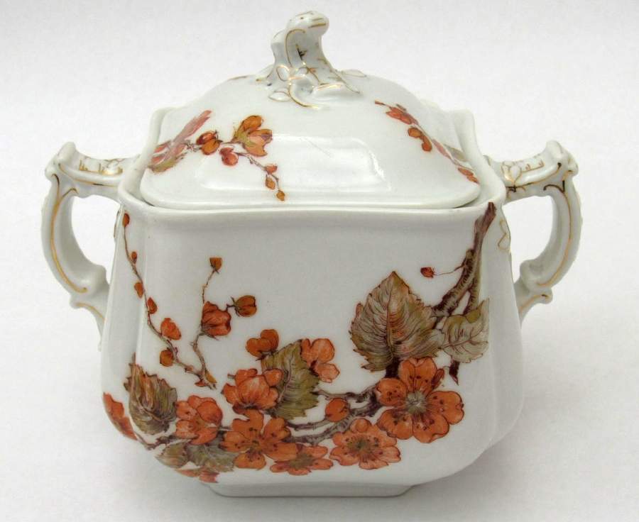 Schleiger 658b Sugar Bowl & Lid by Haviland-1