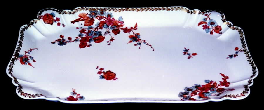 Schleiger 658c 14" Rectangular Serving Platter by Haviland-1