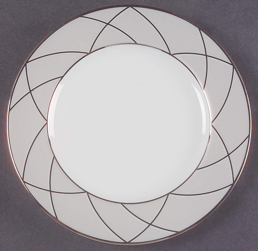 Clair De Lune (Platinum Arches) Bread & Butter Plate by Haviland-1