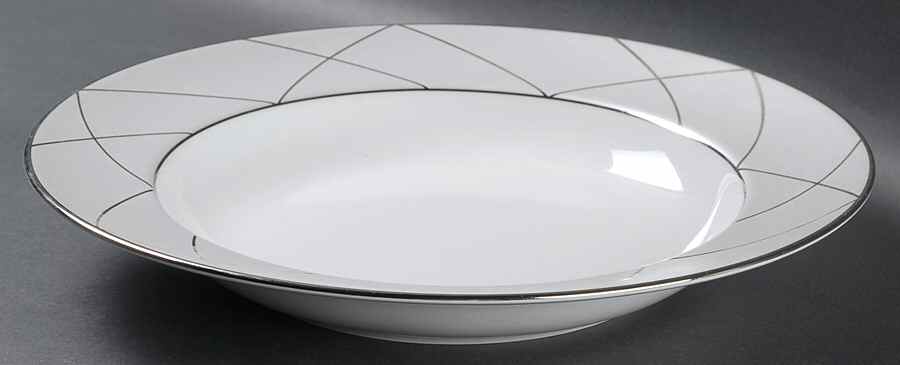 Clair De Lune (Platinum Arches) Deep Round Platter by Haviland-1