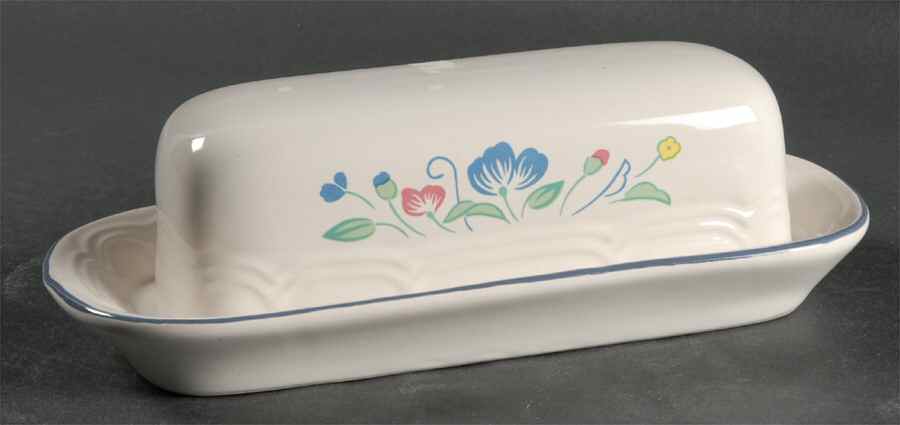 Floral Expressions (Japan, Floral Center) 1/4 Lb Covered Butter by Hearthside-1