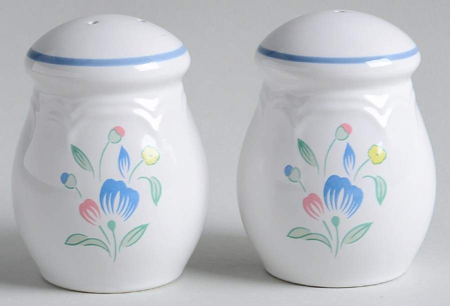 Floral Expressions (Japan, Floral Center) Salt & Pepper Set by Hearthside-1