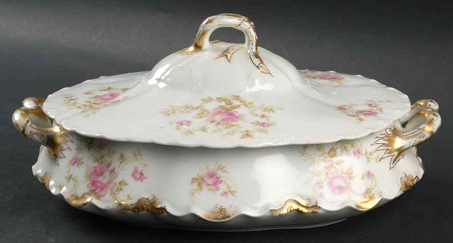 Schleiger 666a Oval Covered Vegetable by Haviland-1