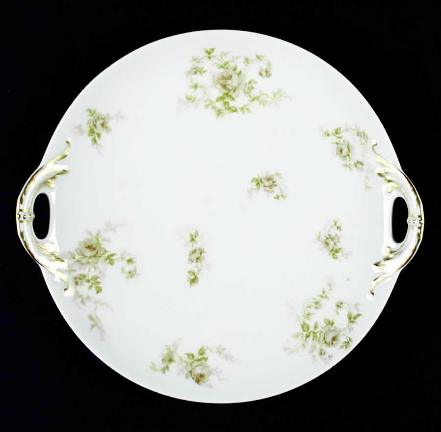 Schleiger 666c Handled Cake Plate by Haviland-1
