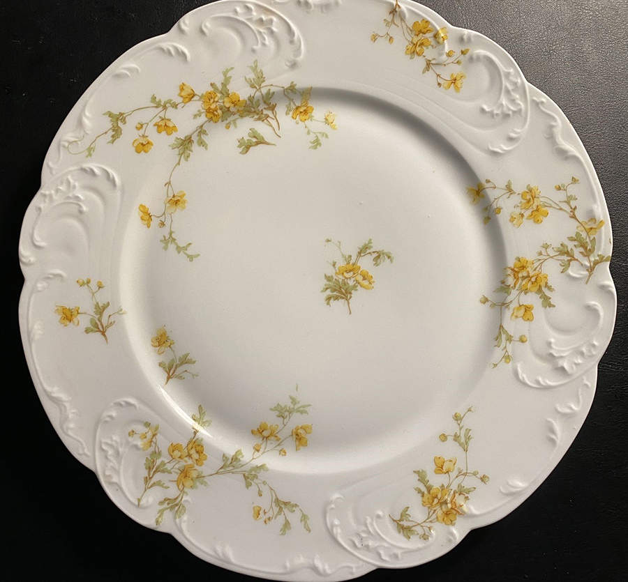 Schleiger 670 Dinner Plate by Haviland-1