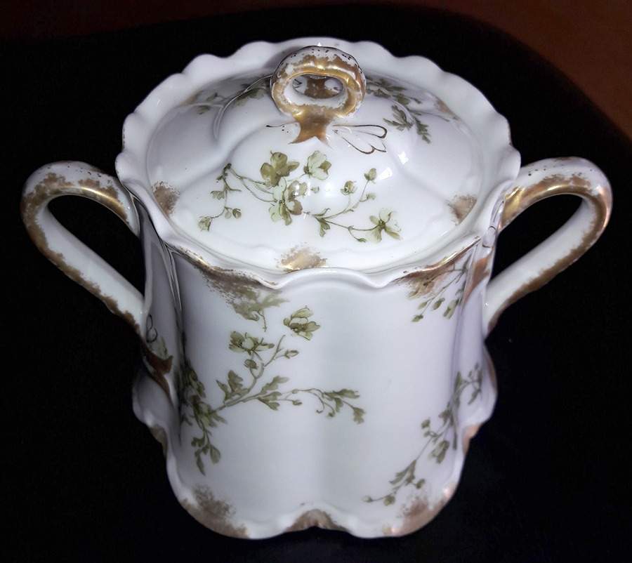 Schleiger 670D Sugar Bowl & Lid by Haviland-1