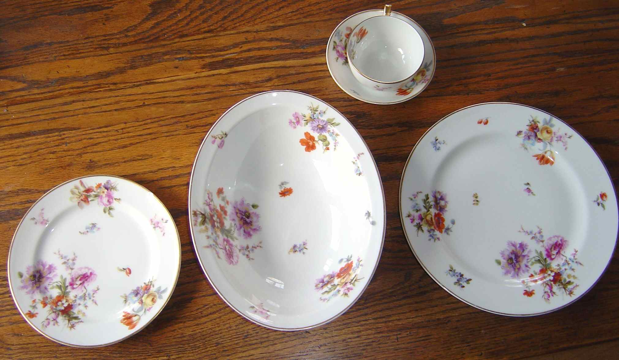 Schleiger 675b 9" Oval Vegetable Bowl by Haviland-1