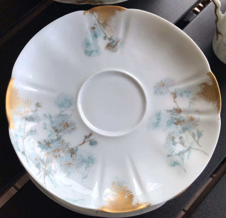 Schleiger 676a Saucer for Demitasse Cup by Haviland-1