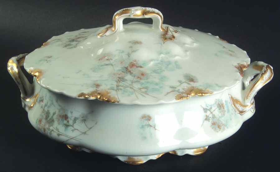 Schleiger 676b Round Covered Vegetable by Haviland-1