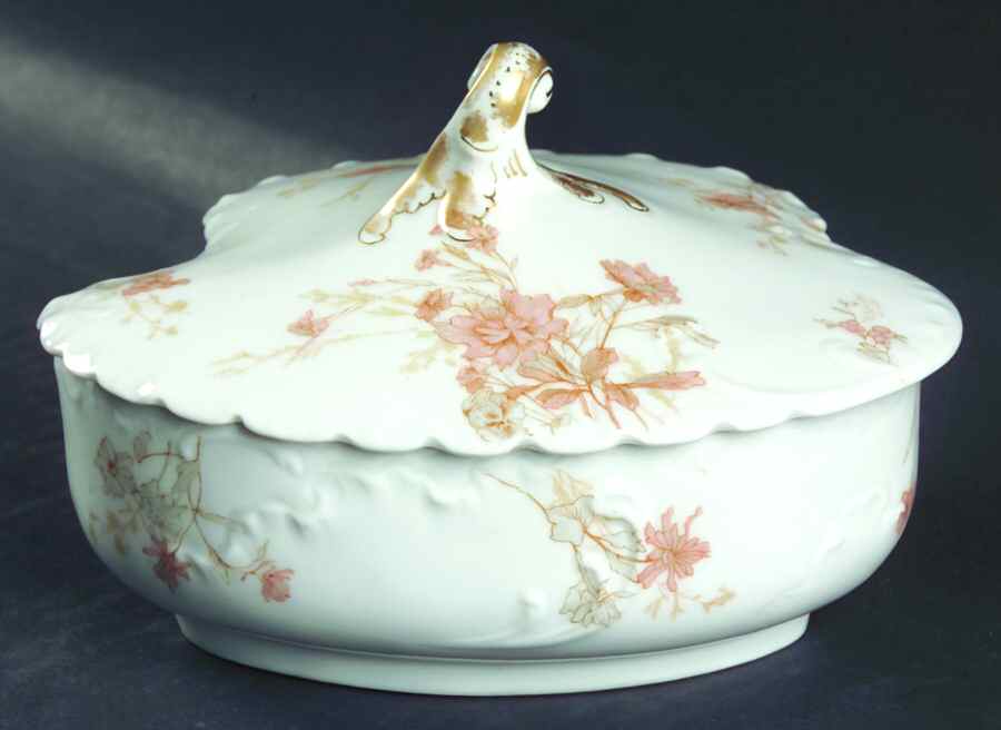 Schleiger 678e Butter Box & Lid by Haviland-1