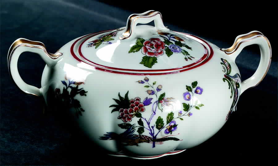 Schleiger 684 Sugar Bowl & Lid by Haviland-1