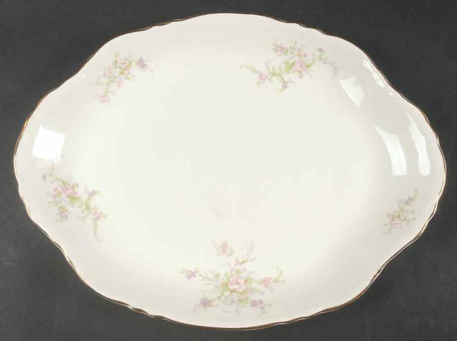 Calais 15" Oval Serving Platter by Homer Laughlin -1