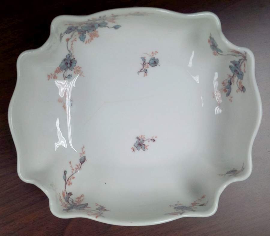 Schleiger 685d Square Vegetable Bowl by Haviland-1