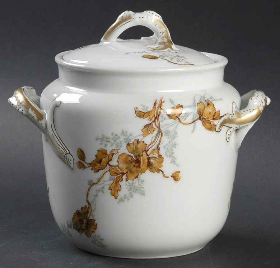 Schleiger 685e Sugar Bowl & Lid by Haviland-1