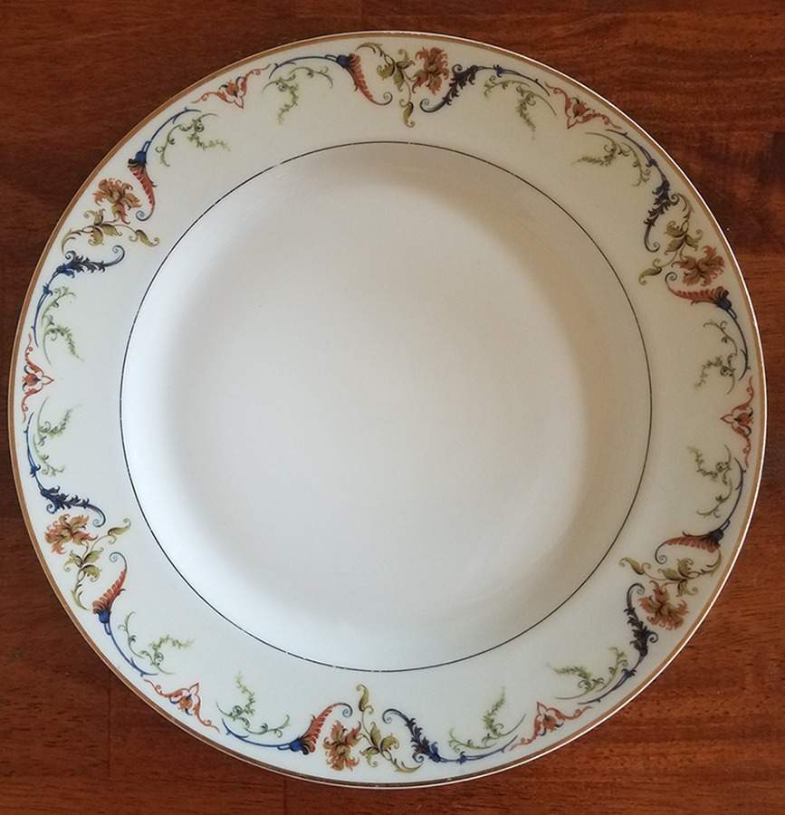 Schleiger 701 Dinner Plate by Haviland-1