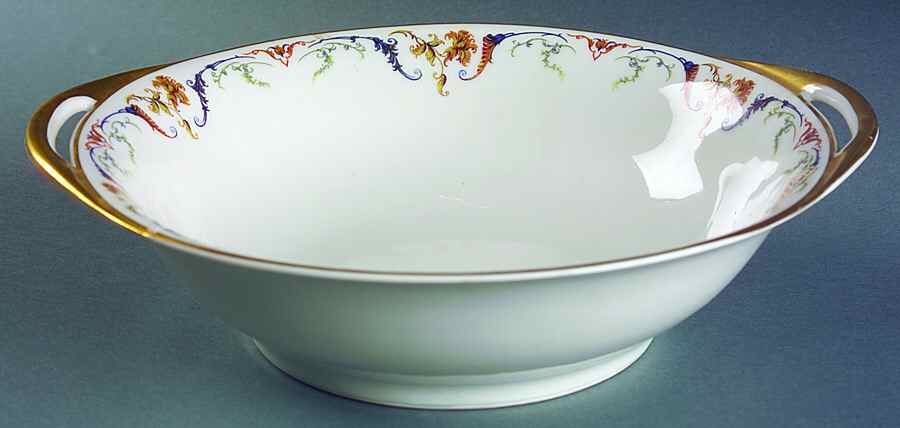Schleiger 701 10" Round Vegetable Bowl by Haviland-1