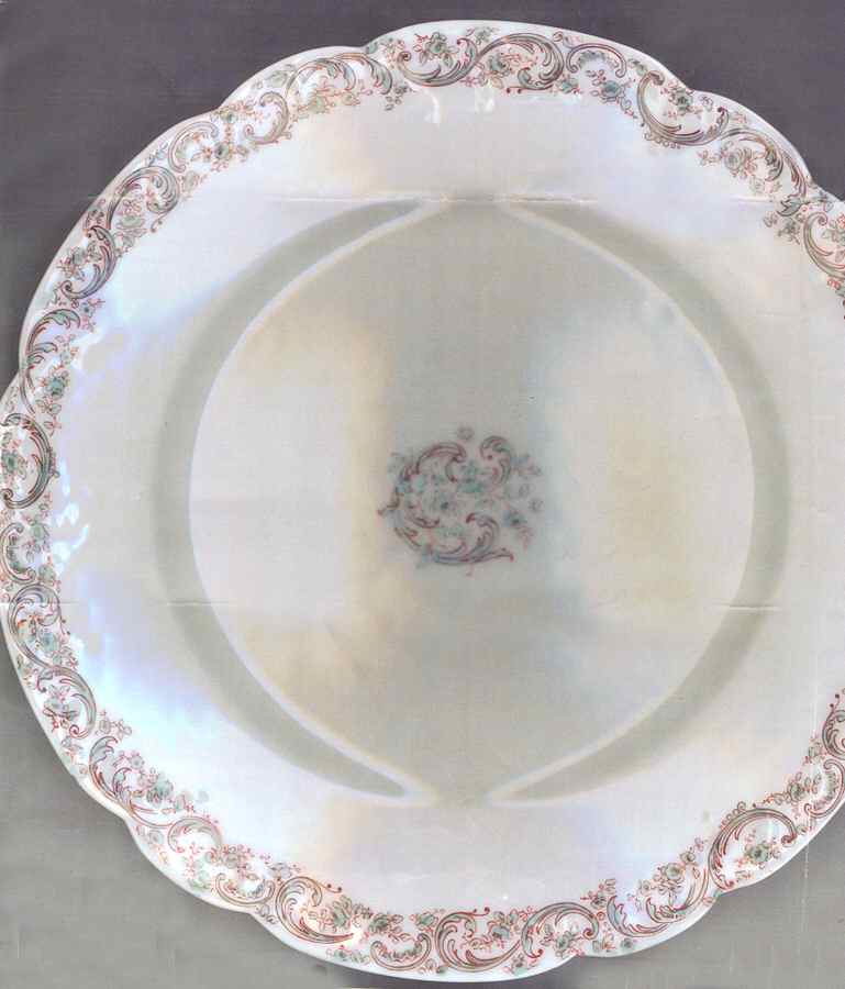 Schleiger 702 Dinner Plate by Haviland-1