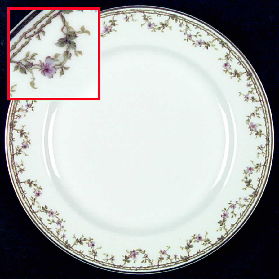 Schleiger 759b Dinner Plate by Haviland-1
