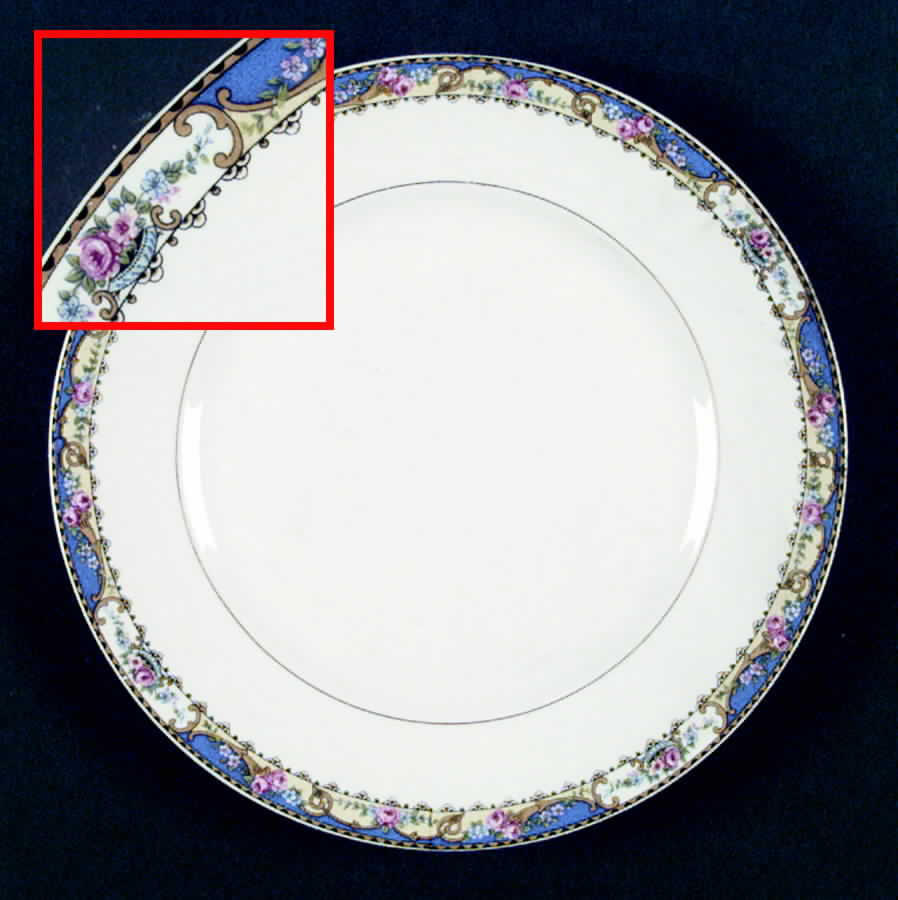 K7077M Dinner Plate by Homer Laughlin -1