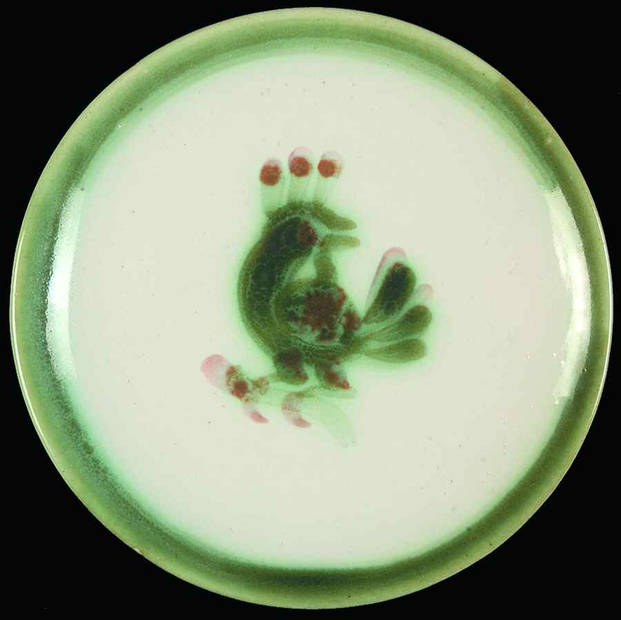 HAD3 Bread & Butter Plate by M A Hadley-1