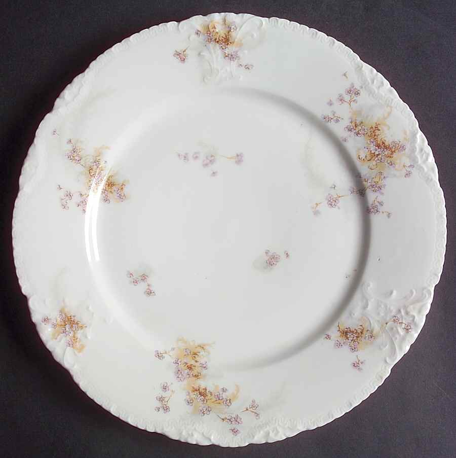 Schleiger 836k Dinner Plate by Haviland-1