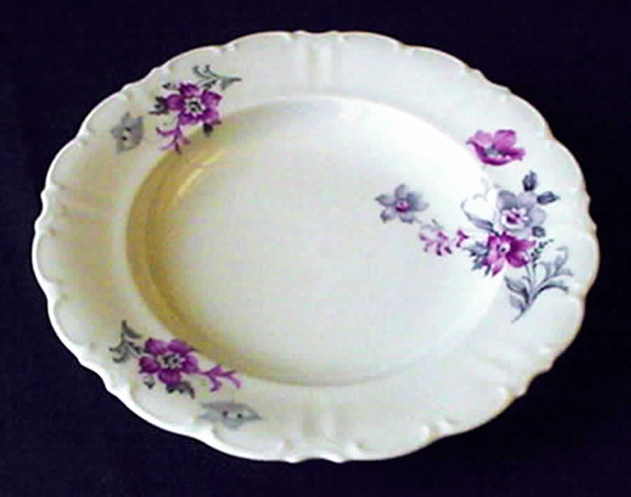 01983 (Sylvia Shape) Rim Soup Bowl by Hutschenreuther-1