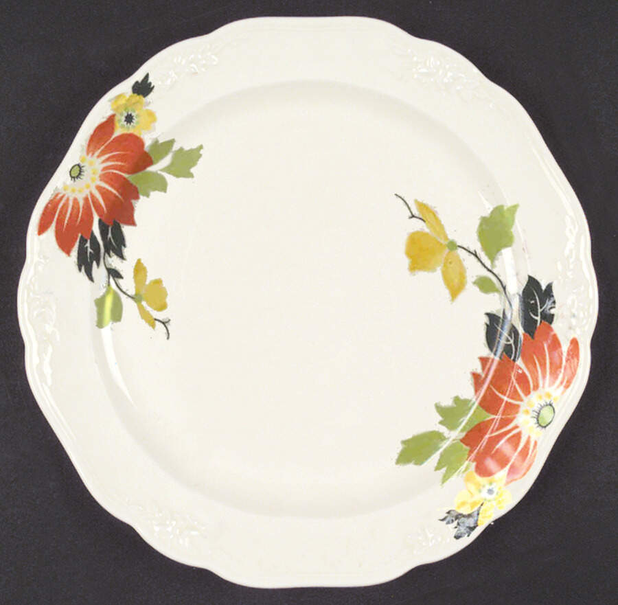 HLC1996 Luncheon Plate by Homer Laughlin -1