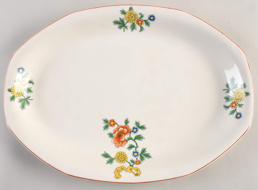 HLC2027 15" Oval Serving Platter by Homer Laughlin -1