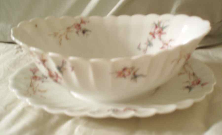 H1406 Gravy Boat & Underplate by Haviland-1