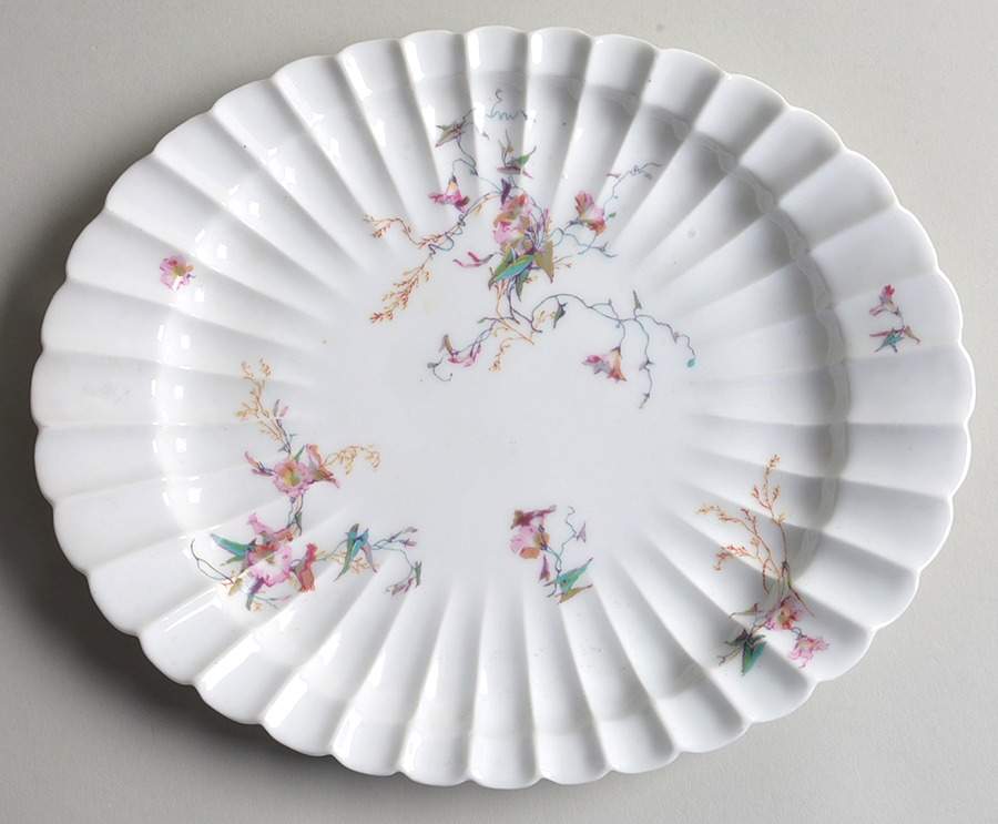 H1406 10" Oval Serving Platter by Haviland-1