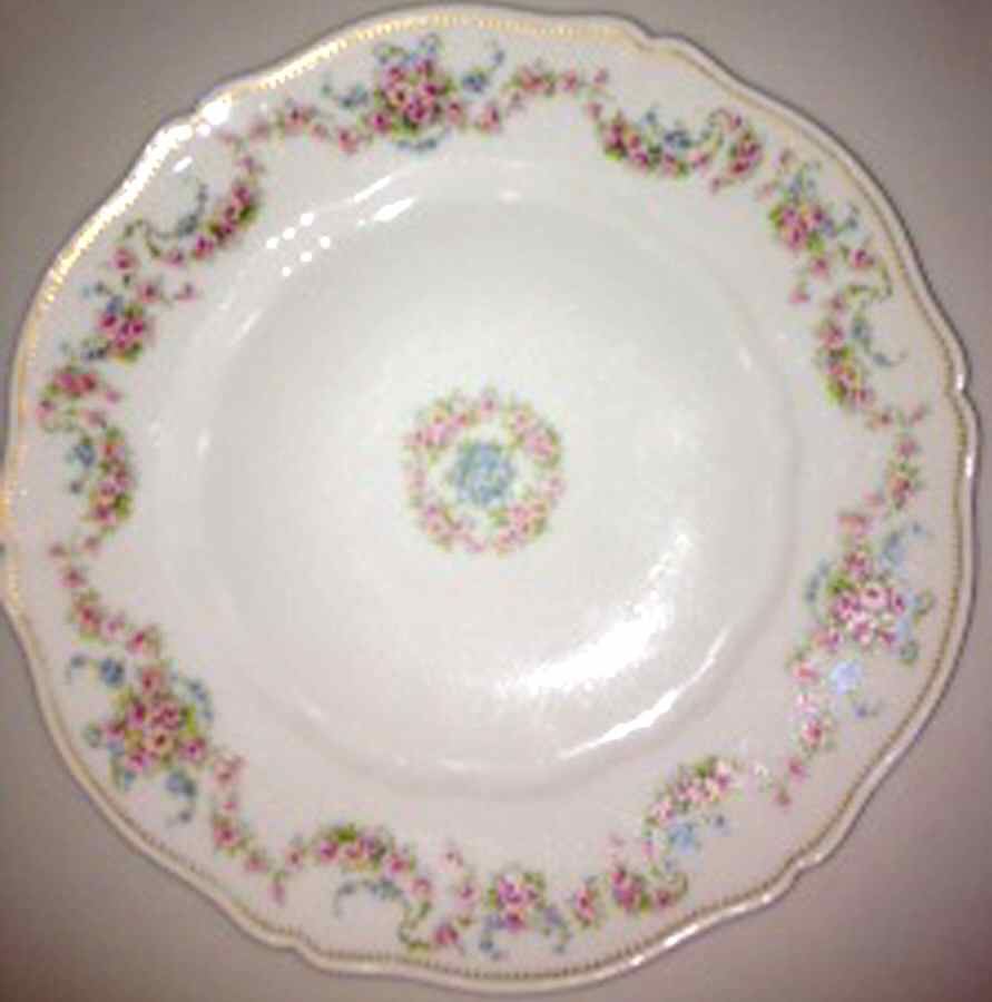 Schleiger 851a Dinner Plate by Haviland-1