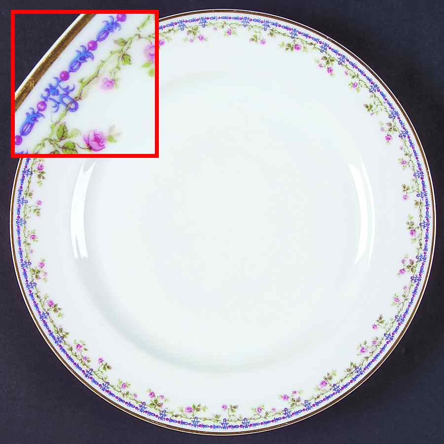 Schleiger 981 Dinner Plate by Haviland-1