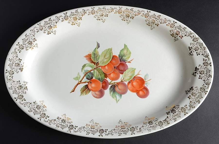 HLC2034 15" Oval Serving Platter by Homer Laughlin -1
