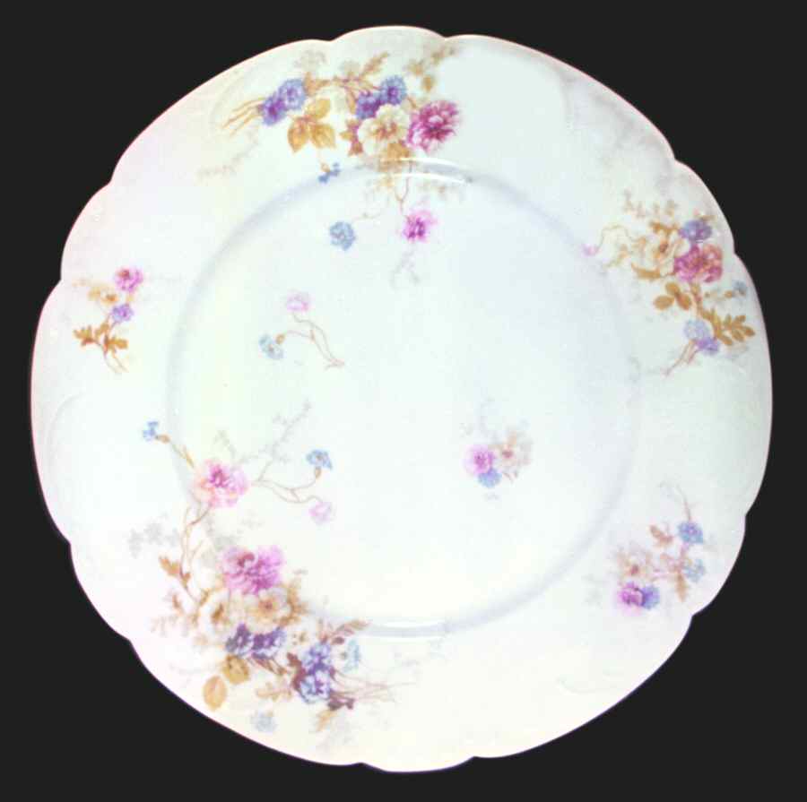 Schleiger 1016a Dinner Plate by Haviland-1