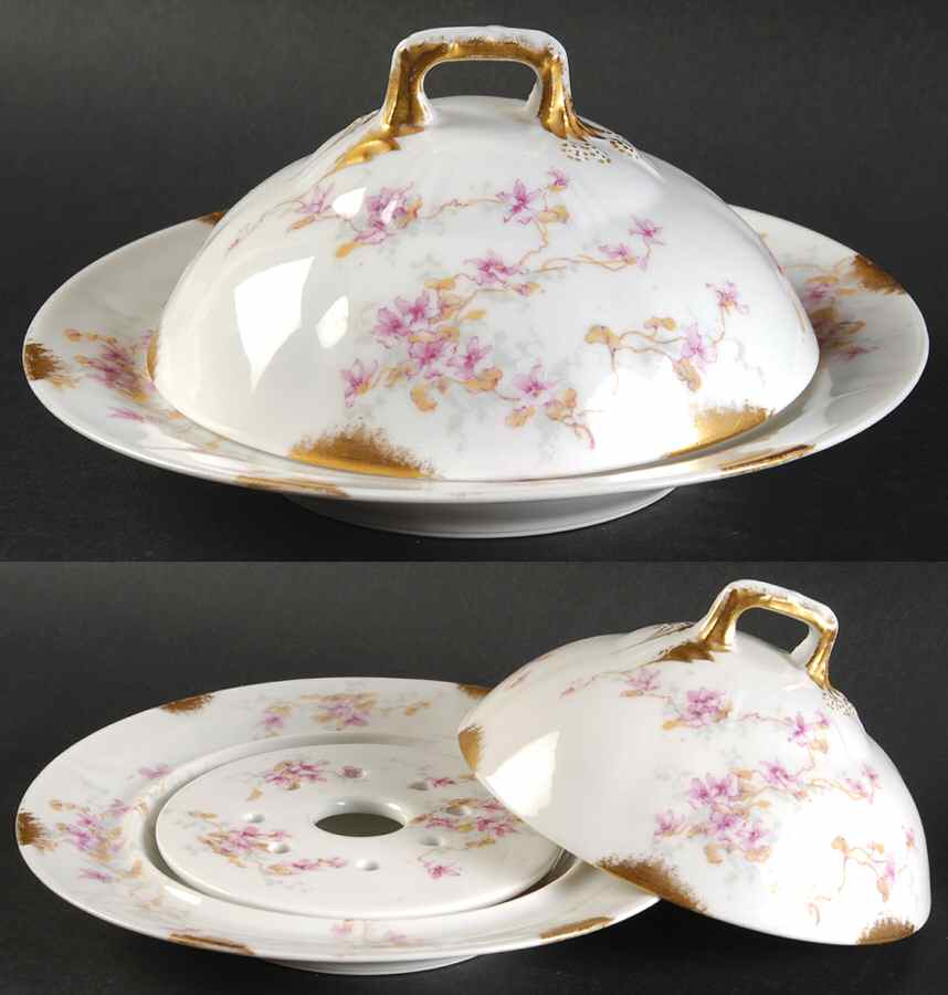 Schleiger 1023 Dinner Plate by Haviland-1