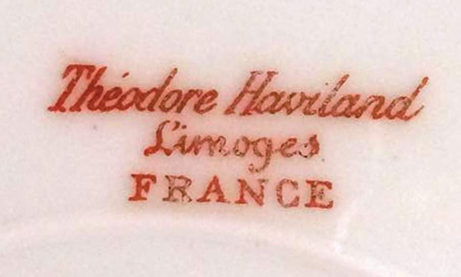 Schleiger 1023d Luncheon Plate by Haviland-1