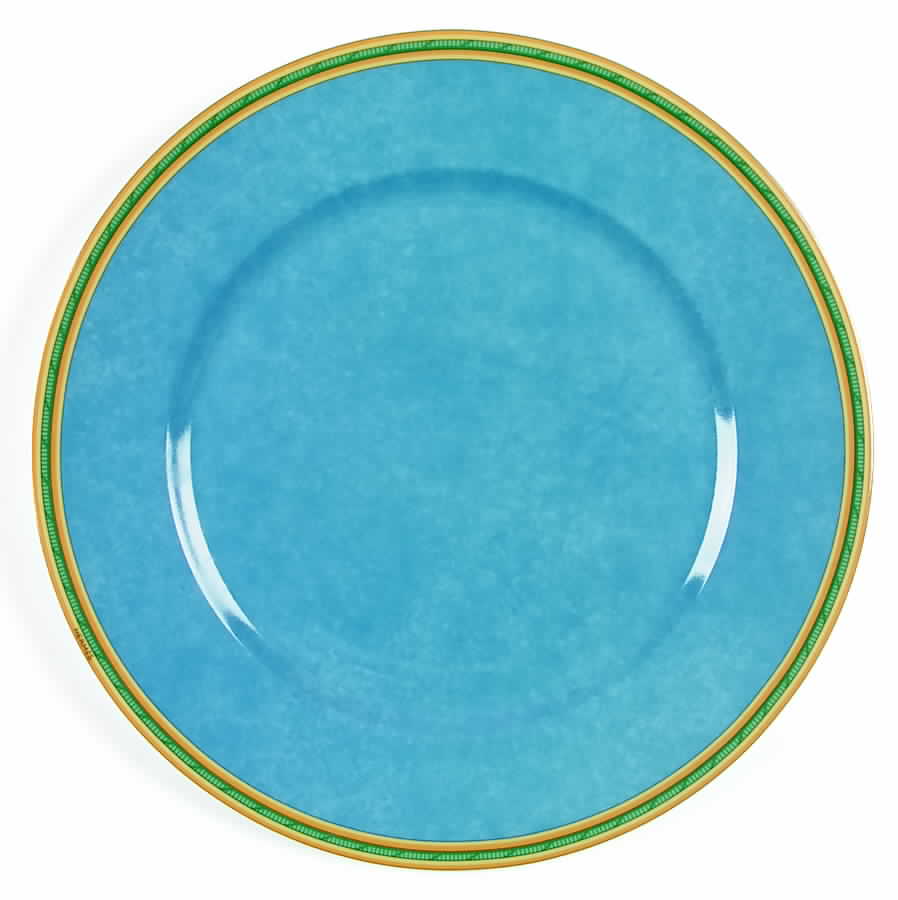 Toucans Blue Service Plate (Charger) by Hermes-1