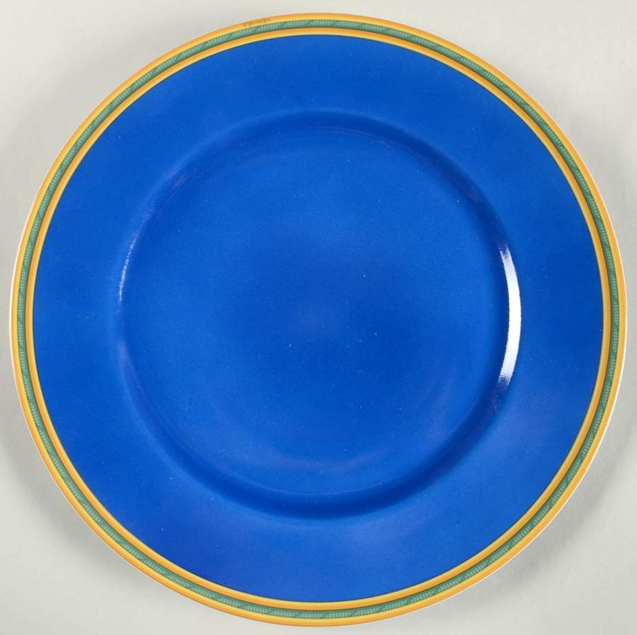 Toucans Blue Service Plate (Charger) by Hermes-1