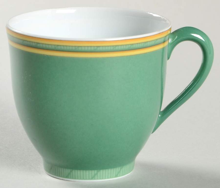 Toucans Green Flat Demitasse Cup by Hermes-1