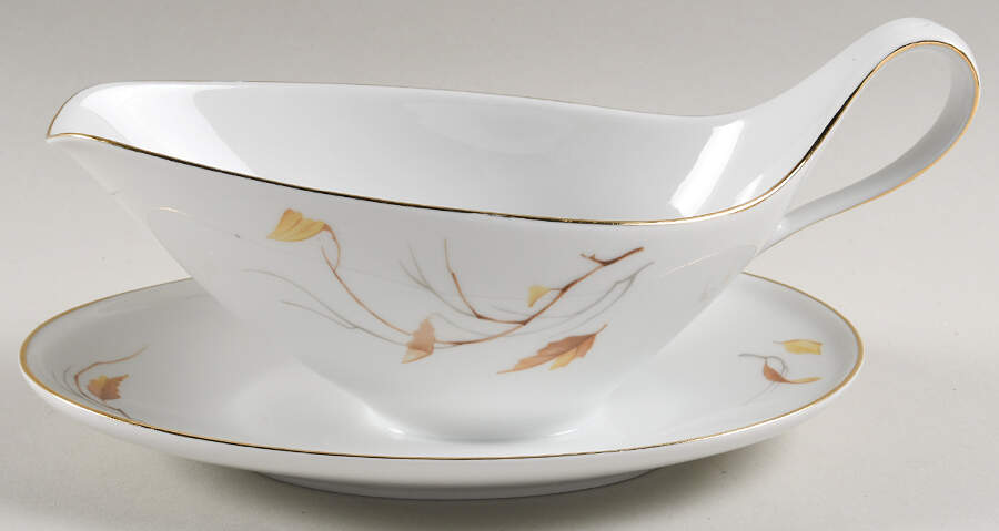 HC667 Gravy Boat with Attached Underplate by Heinrich - H&C-1