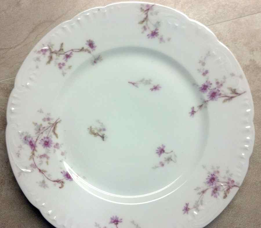 Schleiger 1034a Dinner Plate by Haviland-1