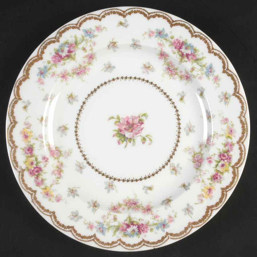 Schleiger 1054 Luncheon Plate by Haviland-1