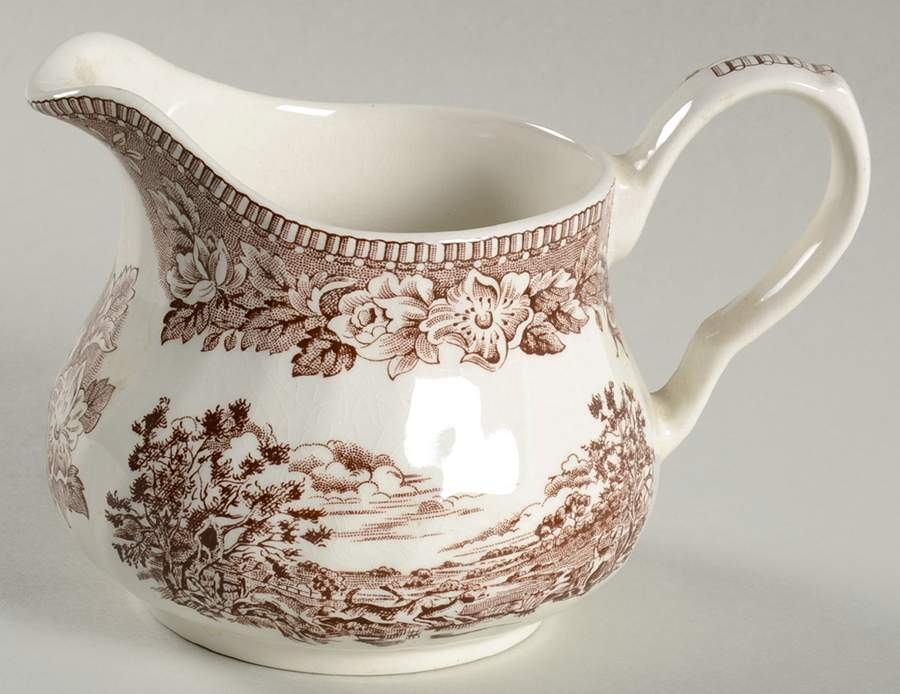 England's Heritage Brown Creamer by H Aynsley & Co-1