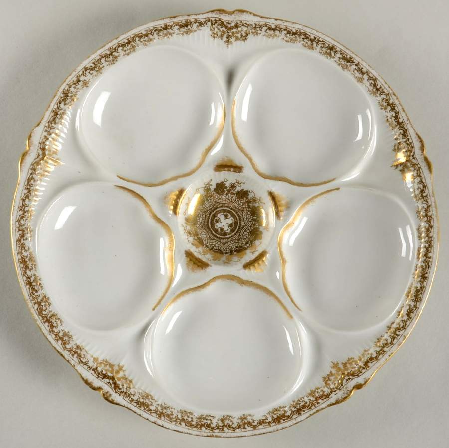 Schleiger 1077a Oyster Plate by Haviland-1