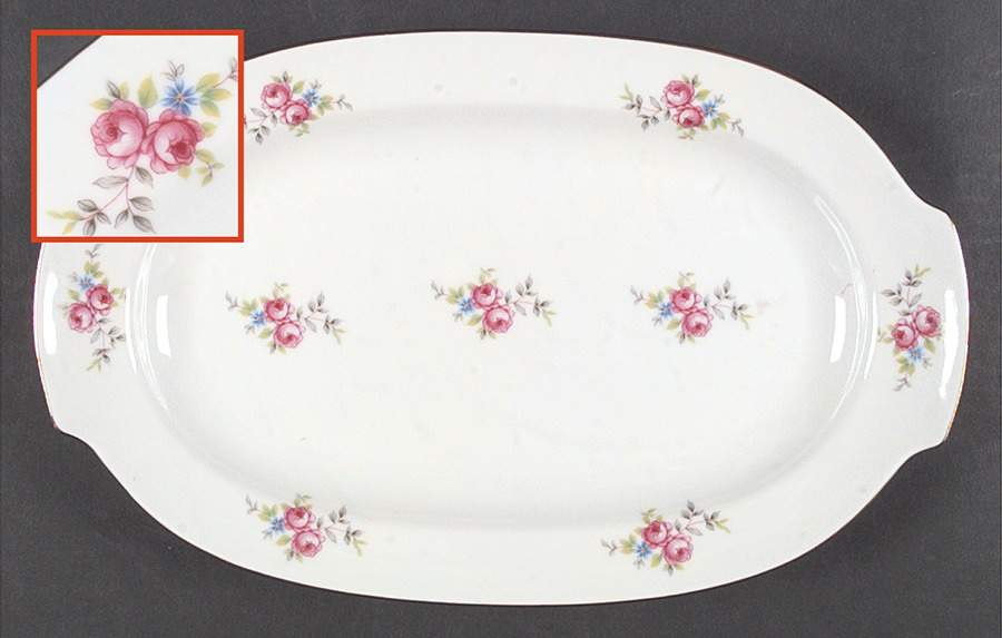 HEP29 12" Oval Serving Platter by Graf Von Henneberg-1