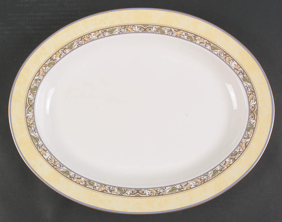 Villa Cannes 16" Oval Serving Platter by Heinrich - H&C-1