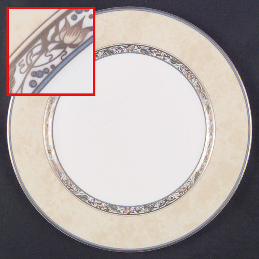 Villa Cannes Dinner Plate by Heinrich - H&C-1
