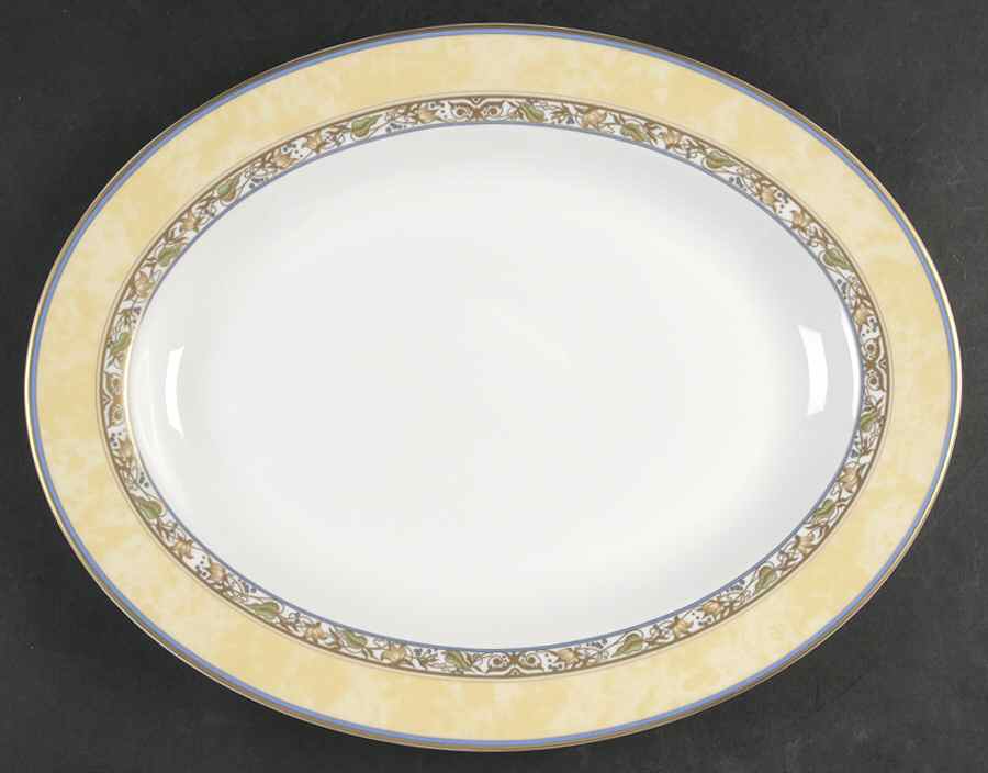 Villa Cannes 14" Oval Serving Platter by Heinrich - H&C-1