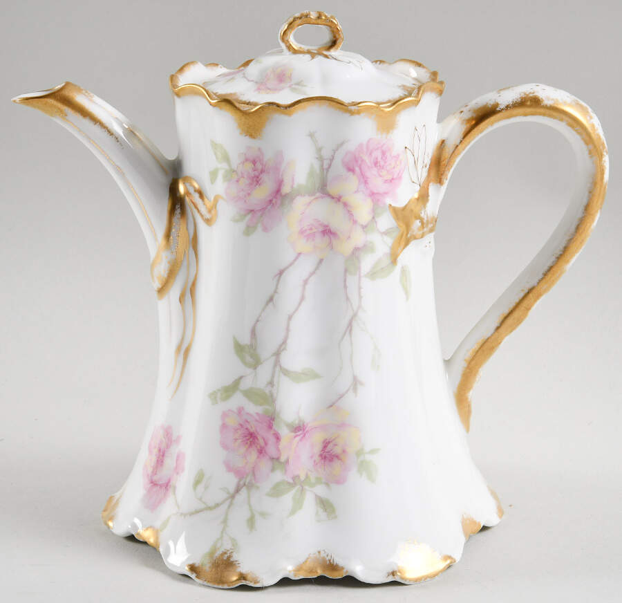 Schleiger 1151c Coffee Pot & Lid by Haviland-1